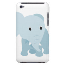 Éléphant mignon de bébé étuis iPod touch