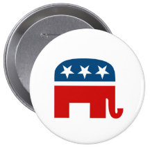 Éléphant républicain badges