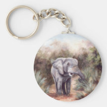 Éléphant VENANT PAR Keychain Porte-clefs