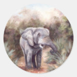 Éléphant VENANT PAR l'autocollant