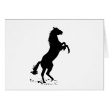 Élevage du cheval cartes de vœux