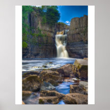 Elevato Vigore Cascata Poster