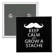 Élevez un Stache Badge Avec Épingle