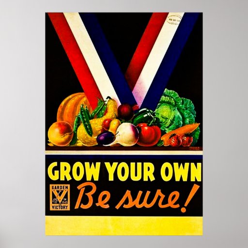 Élevez vos propres - soyez sûr ! La deuxième guerr Poster
