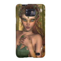Elf dans le cas de galaxie de Samsung en bois Étui Samsung Galaxy S2