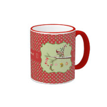 Elf mignon et chaussettes de Noël Mugs À Café