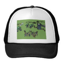 Elfes en bois contre Beastmen Casquettes
