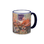 Elfes vintages et jouets de Pôle Nord de l'atelier Mugs