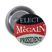 Élisez le bouton de McCain Badge Avec Épingle