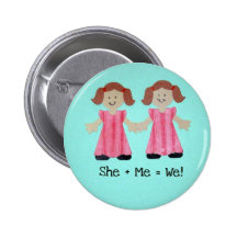 Elle + Je = nous ! Badge