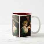 Ellen H. Clapsaddle - filles "lettres " de Noël Tasse
