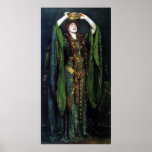 Ellen Terry vintage comme Madame Macbeth Print Posters