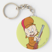 Elmer Fudd prêt à chasser Porte-clef