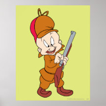 Elmer Fudd prêt à chasser Posters