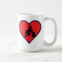 emballage de baril de l♥v'n'it tasse à café