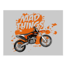 Emballage de Moto Carte Postale
