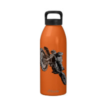 Emballage de motos bouteille d'eau réutilisable