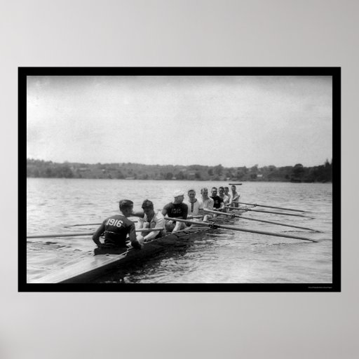 Emballage Shell 1915 d'aviron de Yale Posters