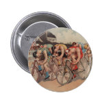 Emballez à la ligne - cadeau vintage de course de  badges