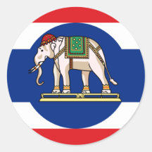 Embassador   Thaïlande, Thaïlande Autocollants Ronds