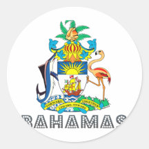 Emblème bahamien adhésifs