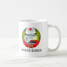 Emblème coréen tasse à café