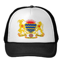 emblème de confetti casquette de camionneur