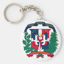 emblème de la République Dominicaine Porte-clés