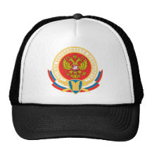 Emblème de la sécurité du président russe casquettes de camionneur