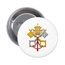Emblème du pape officiel Symbol Coat de papauté Pin's Avec Agrafe