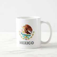 Emblème mexicain tasse