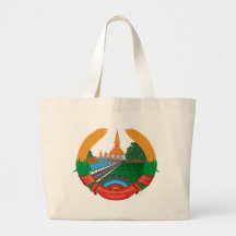 EMBLÈME NATIONAL LAOTIEN - INSIGNE LAOTIEN SACS
