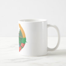 EMBLÈME NATIONAL LAOTIEN - INSIGNE LAOTIEN MUG À CAFÉ