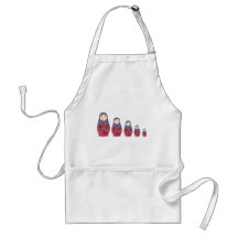 Emboîtement russe/Babushka de ~ de poupée de Matry Tablier