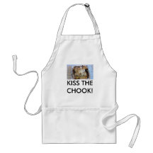 EMBRASSEZ LE CHOOK ! Tablier de cuisine