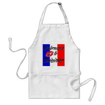 Embrassez le cuisinier (français) tabliers