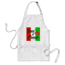Embrassez le cuisinier (italien) tablier