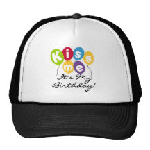 Embrassez-moi anniversaire casquette