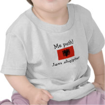 Embrassez-moi ! Je suis albanais (le garçon) T-shirt