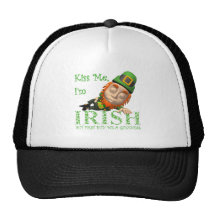Embrassez-moi que je suis irlandais casquettes