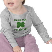 Embrassez-moi que je suis irlandais t-shirts