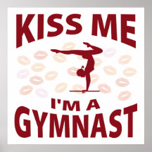 Embrassez-moi que je suis un gymnaste affiche