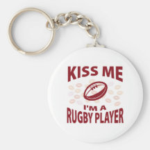 Embrassez-moi que je suis un joueur de rugby porte-clé