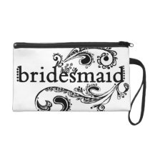 Embrayage de demoiselle d'honneur sacs baguettes