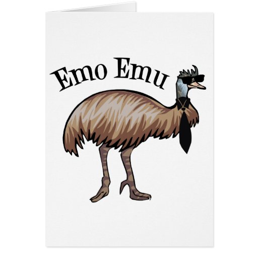 Émeu d'Emo Cartes