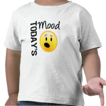 Émoticône d'aujourd'hui OMG d'humeur T-shirts