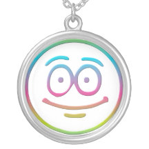 Émoticône "je, heureux !" Collier