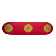 Empereur japonais, drapeau du Japon Plateaux De Skateboards Customisés