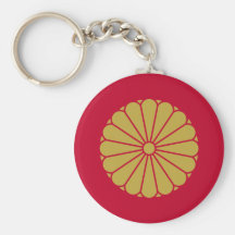 Empereur japonais, drapeau du Japon Porte-clés