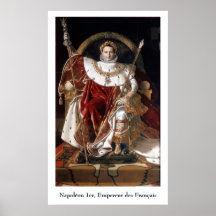 Empereur Napoleon Bonaparte Poster